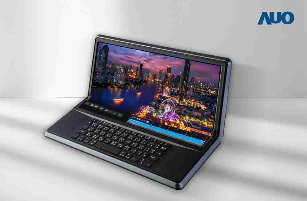 壹号平台14.6吋Micro LED折迭显示屏幕，，搭配半径4mm的弯折绞炼，，以及高画素、、、、高亮度、、、、高对比度的显示技术特点，，，即便在大视角下仍保有绝佳色相与亮度