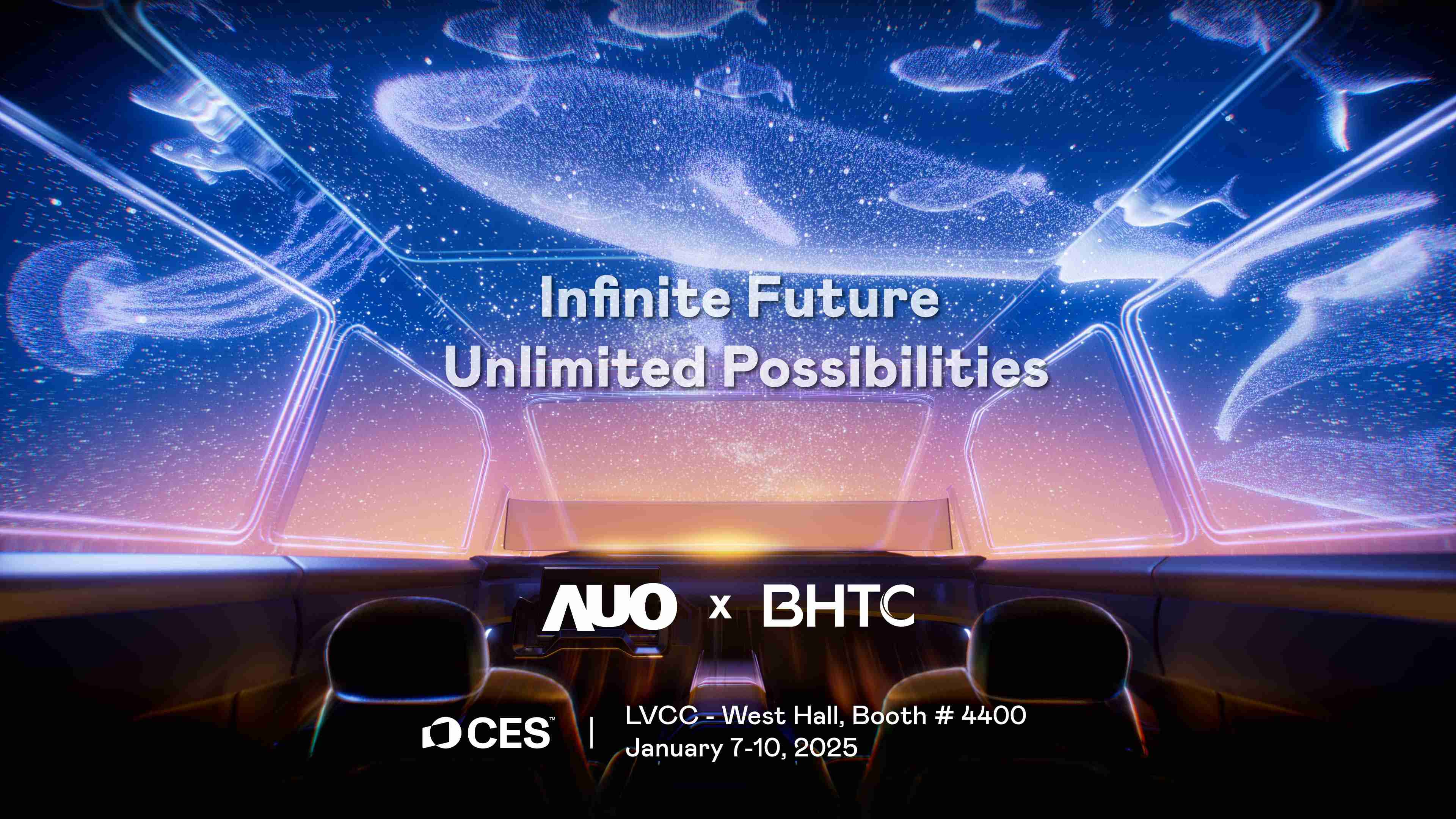 壹号平台以Infinite Future, Unlimited Possibilies为主题，，，，联合BHTC于CES 2025扩大规模展出